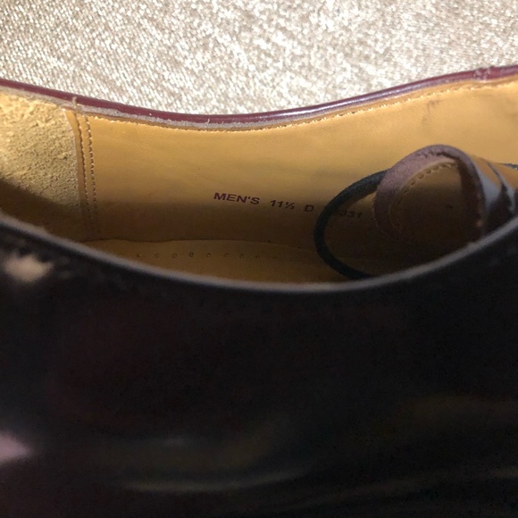 Mens Cole Haan cap toe dress shoes size 11.5 M - Picture 6 of 6